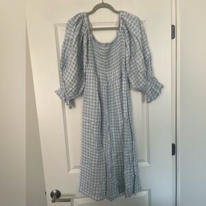 Sleeper Atlanta linen dress